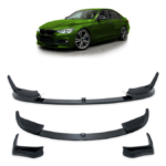 Front Bumper Lip BMW 3 F30 F31 Gloss Black