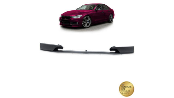 Lip Spoiler BMW 3 F30 F31 Front Bumper Matt Black