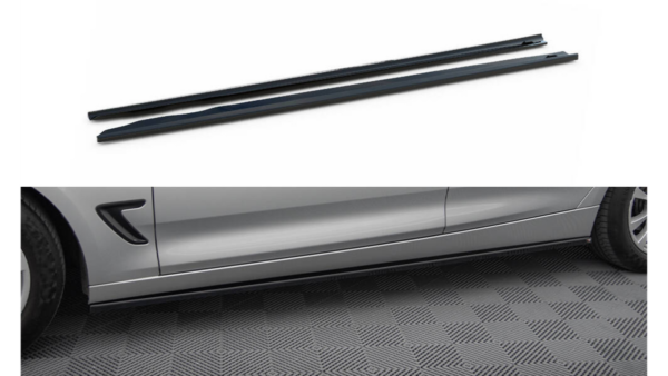 Lip Spoiler BMW 3 F34 Side Skirts Gloss Black