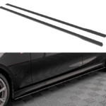 Lip Spoiler BMW 3 G20 G21 M-Pack Side Skirts Street Pro Black-Red