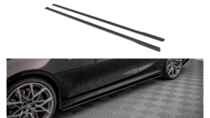 Lip Spoiler BMW 3 G20 G21 M-Pack Side Skirts Street Pro Black-Red