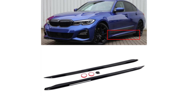 pol_pl_Dokladka-BMW-3-G20-G21-Progi-Gloss-Black-264880_3.png Lip Spoiler BMW 3 G20 G21 Side Skirts Gloss Black