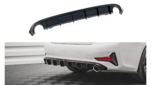 Lip Spoiler BMW 3 G20 G21 Rear Valance Gloss Black