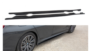 Lip Spoiler BMW 3 G20 M-pack Side Skirts Gloss Black