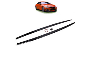 Lip Spoiler BMW 4 F32 F33 F36 Side Skirts Gloss Black