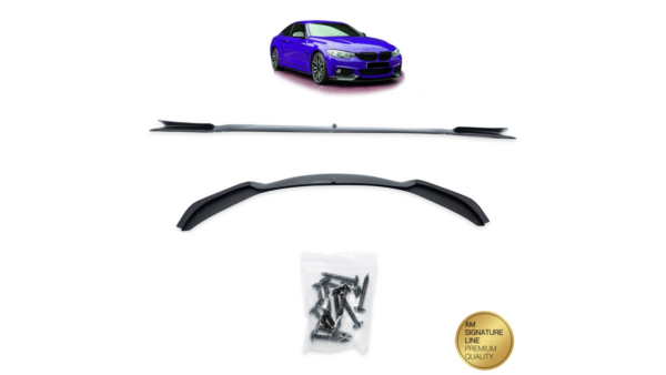 Lip Spoiler BMW 4 F32 F33 F36 Front Bumper Carbon