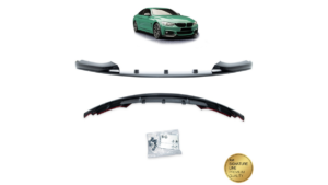 Lip Spoiler BMW 4 F32 F33 F36 Front Bumper Gloss Black
