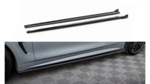 Lip Spoiler BMW 4 F32 F36 F33 M-Pack Side Skirts v.2