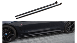 Lip Spoiler BMW 4 F32 F36 F33 M-Pack Side Skirts v.3