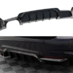 BMW 4 F32 F36 F33 M-Pack tagumine stangelisa Single Exhaust versioon one külje Läikiv must