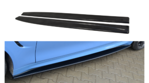 Lip Spoiler BMW 4 F82 M-Pack Side Skirts Gloss Black