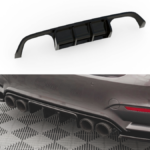 Lip Spoiler BMW 4 F82 M-Pack Rear Valance Gloss Black