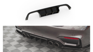 Lip Spoiler BMW 4 F82 M-Pack Rear Valance Gloss Black