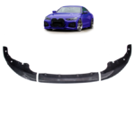 Lip Spoiler BMW 4 G22 G23 G83 Front Bumper Carbon Look