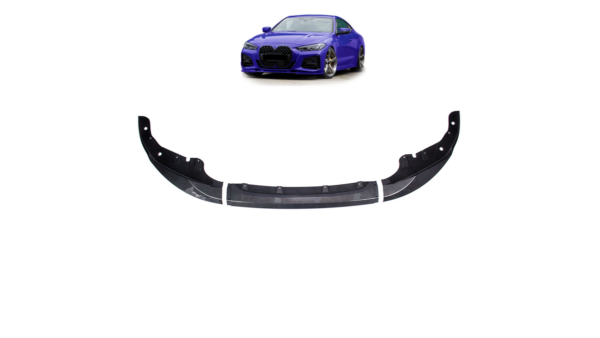 Lip Spoiler BMW 4 G22 G23 G83 Front Bumper Carbon Look