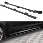 Lip Spoiler BMW 4 G22 M-Pack Side Skirts Street Pro Black + Gloss Flaps