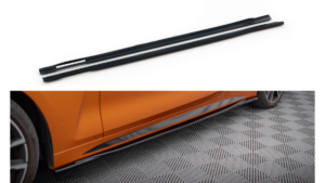 Lip Spoiler BMW 4 G22 M-Pack Side Skirts v.3 Gloss Black