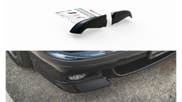 Lip Spoiler BMW 5 E39 M-Pack Front Bumper Gloss Black
