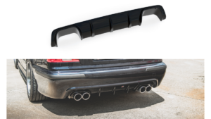 Lip Spoiler BMW 5 E39 M-Pack Rear Valance Gloss Black