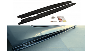 Lip Spoiler BMW 5 E60 E61 M-Pack Side Skirts Gloss Black