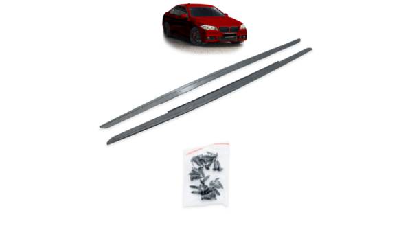 Lip Spoiler BMW 5 F10 F11 Side Skirts Carbon Look