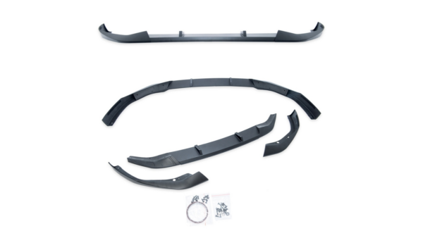 Lip Spoiler BMW 5 G30 G31 Facelift Front Bumper Matt Black