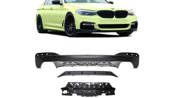 Lip Spoiler BMW 5 G30 G31 M-Pack Rear Valance M-Package