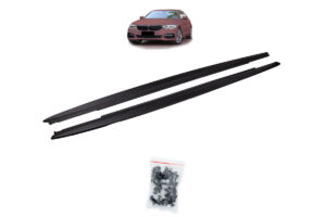 Lip Spoiler BMW 5 G30 G31 Side Skirts Matt Black