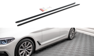 Lip Spoiler BMW 5 G30 Side Skirts Gloss Black