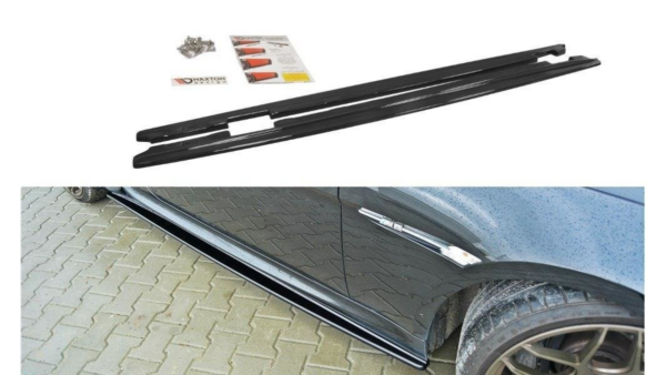 Lip Spoiler BMW 6 E63 M-Pack Side Skirts Gloss Black