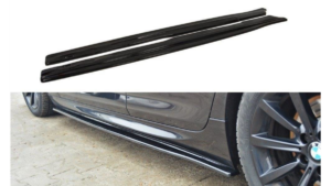 Lip Spoiler BMW 6 F06 M-Pack Side Skirts Gloss Black