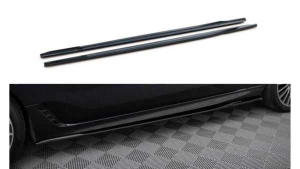 Lip Spoiler BMW 6 G32 M-Pack Side Skirts Gloss Black