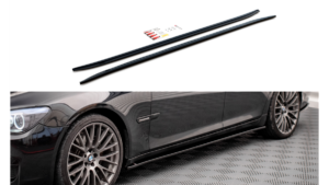Lip Spoiler BMW 7 F01 M-Pack Side Skirts Gloss Black