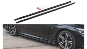 Lip Spoiler BMW 7 G11 M-Pack Side Skirts Gloss Black