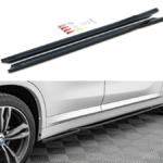 BMW X1 F48 M-Pack küljelaiendid Läikiv must