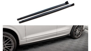 Lip Spoiler BMW X3 F25 M-Pack Side Skirts Gloss Black