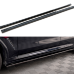 Lip Spoiler BMW X3 G01 M-Pack Side Skirts v.1 Gloss Black