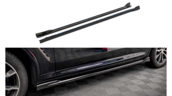 Lip Spoiler BMW X4 G02 M-Pack Side Skirts v.2
