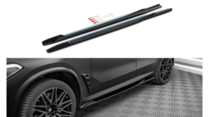 Lip Spoiler BMW X5 F95 M-Pack Side Skirts Gloss Black