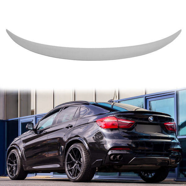 BMW X6 F16 Performance Style Trunk Lid Spoiler Cap FRP