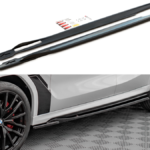 Lip Spoiler BMW X6 G06 F96 M-Pack Side Skirts Gloss Black