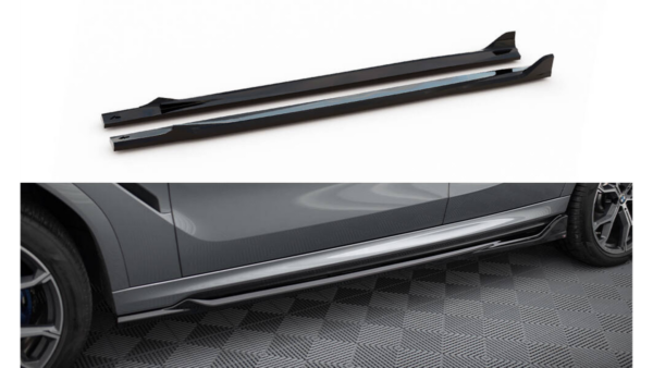 Lip Spoiler BMW X6 G06 Facelift M-Pack Side Skirts v.2