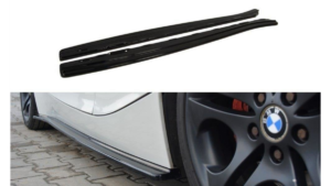 Lip Spoiler BMW Z4 E85 E86 Side Skirts Gloss Black