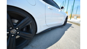 Lip Spoiler Chevrolet Camaro VI 2SS Side Skirts Gloss Black