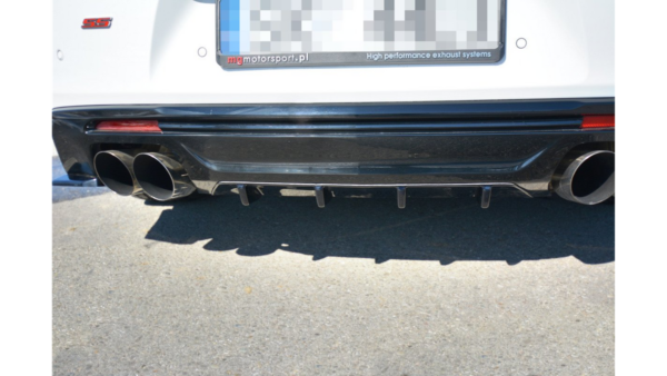 Lip Spoiler Chevrolet Camaro VI 2SS Rear Valance Gloss Black