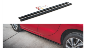 Lip Spoiler Citroen DS4 Side Skirts Gloss Black
