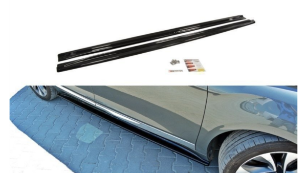 Lip Spoiler Citroen DS5 Side Skirts Gloss Black