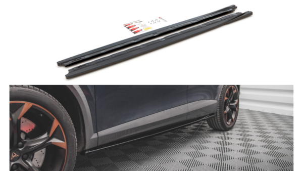 Lip Spoiler Cupra Formentor Side Skirts v.1 Gloss Black
