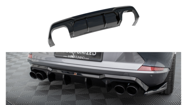 Lip Spoiler Cupra Formentor VZ Rear Valance v.3 Gloss Black