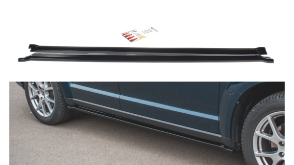 Lip Spoiler Fiat Freemont Side Skirts Gloss Black